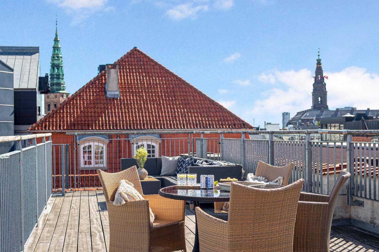 Sanders Leaves - Cute One-Bedroom Apartment With A Large Rooftop Terrace Copenaghen Esterno foto