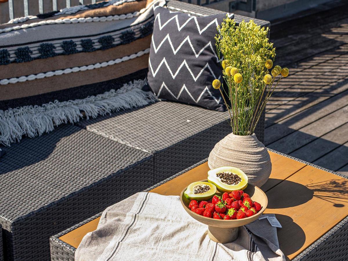 Sanders Leaves - Cute One-Bedroom Apartment With A Large Rooftop Terrace Copenaghen Esterno foto